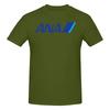 Funny ANA Airline Unisexs Printed TShirt Unisex T shirtHarajuku