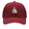 Red  Themed Cowboy Graphic Sandwich Baseball Cap For Womens Unisex FeUnisex Beach Dad Hat Hip Hop Snapback Cap