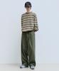 FILLUMINATE Mono Stripe Sweatshirt - Brown