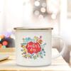 Best Teacher Ever Printed Coffee Mug White Enamel Cups Handle Cocoa Cup Home Office Drinking Mugs Teacher's Day Graduation Gifts