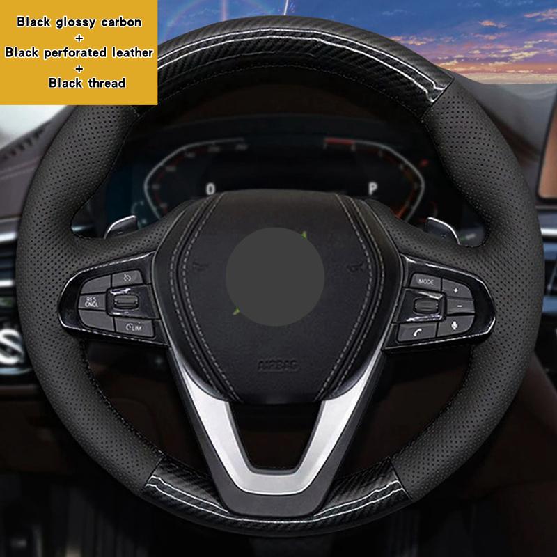 Custom Car Steering Wheel Braid Cover 100% Fit For BMW G20 G21 F40 F44 G22 G23 G26 G30 G31 G32 G11 G12 X3 X4 Car Accessories