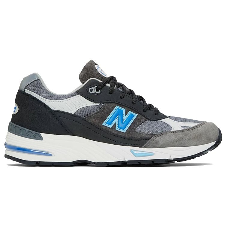 Run The Boroughs x New Balance 991 Made in England London Marathon Men Sneakers Grey Black Blue M991LM