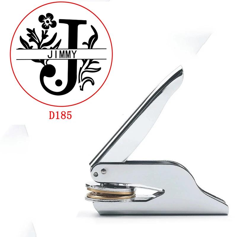 Customized Embossed Stamp Personalized Custom Book Embosser Seal Wedding Invitation Logo Customization Embossing Paper Stamps