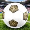1PC Golden Lion Graphic Art Soccer Ball Size 5 Football Machine Sewn Indoor/Outdoor Universal Football N35