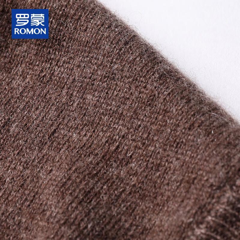 ROMON Men's 100% Cashmere V-Neck Knitted Vest