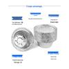 Homeglen Disposable Round Aluminum Foil Bowls