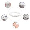 Charm Bracelet 6mm 8mm 10mm White Natural Stone Simple Women Men Elastic Strand Bracelets Meditation Prayer Jewelry Friend Gift