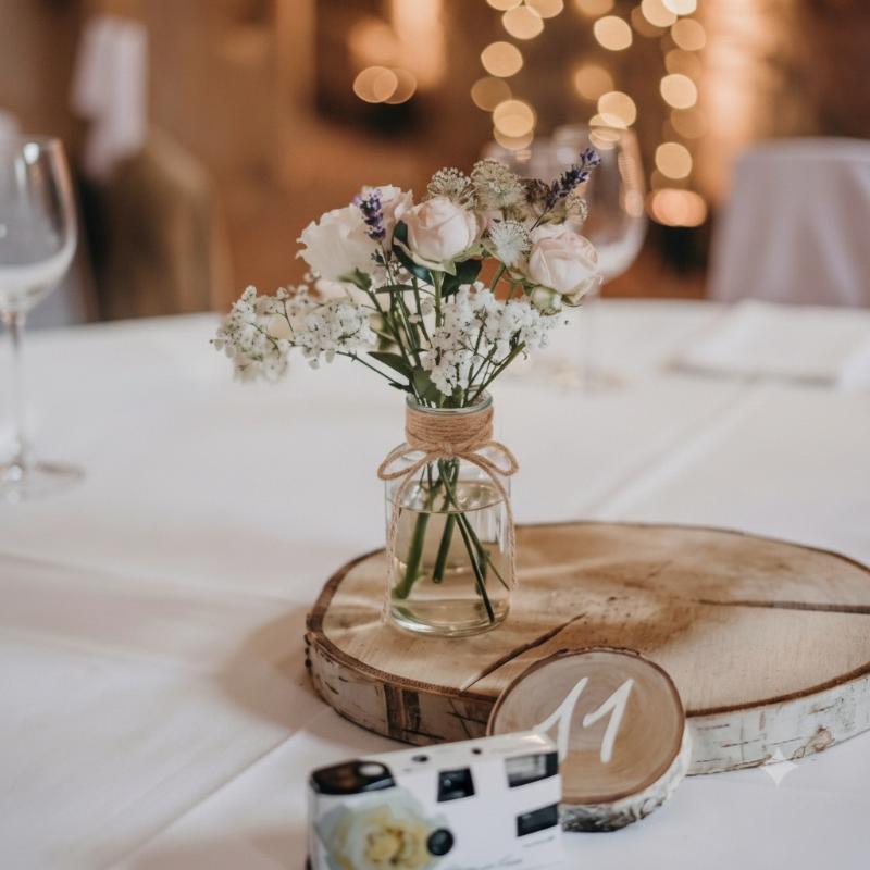 Vaso in Vetro Trasparente con Corda di Juta Naturale Fioriera Rustica in Stile Fattoria per Fiori Freschi, Bouquet Secchi Ornamenti Decorativi per la Casa Boho