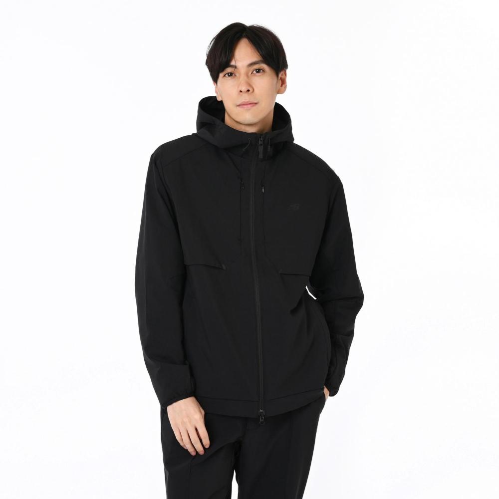 

New Balance M Double Weave Woven Jacket aMj55722Bk Bk XL