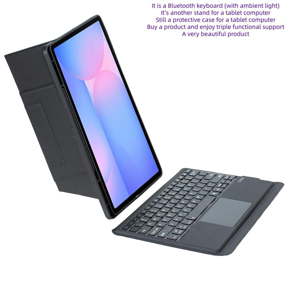 Suitable for Samsung Tab S11 Ultra 14.6-inch bracket suspended split touch backlit Bluetooth keyboard