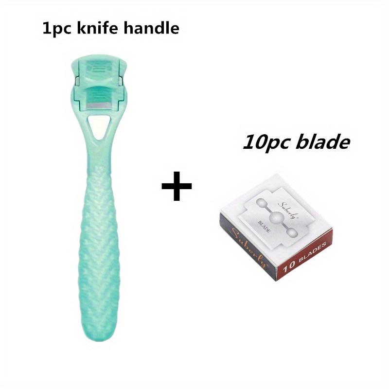 10 Blades+1 Set of Foot Scrapers, Foot Care Tools for Removing Dead Skin And, Foot Scrub Tools, Foot Skin Tools, Sole and Heel Scrapers, Foot Care Set