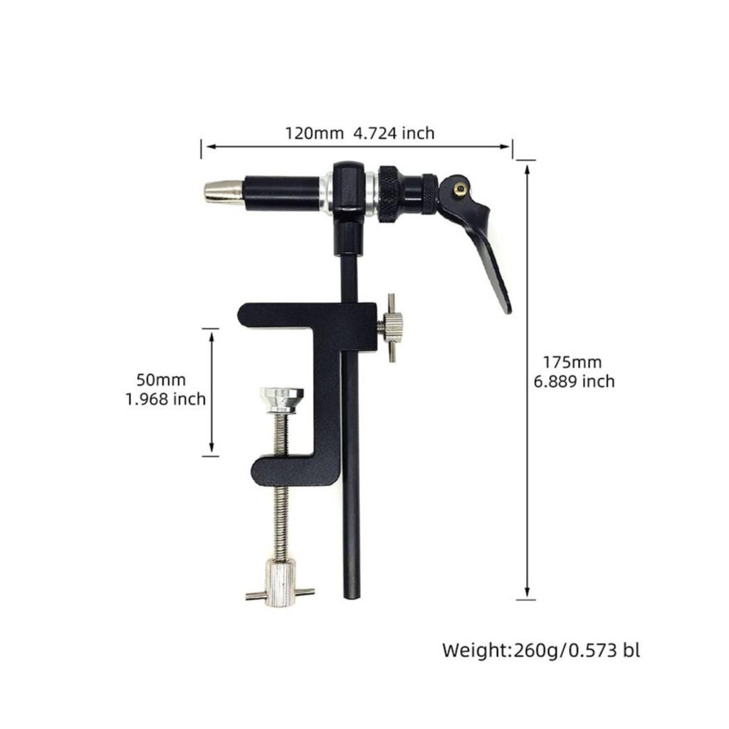 Robust Fly Tying Hook Vise Adjustable Strong Tool Easy To Use for