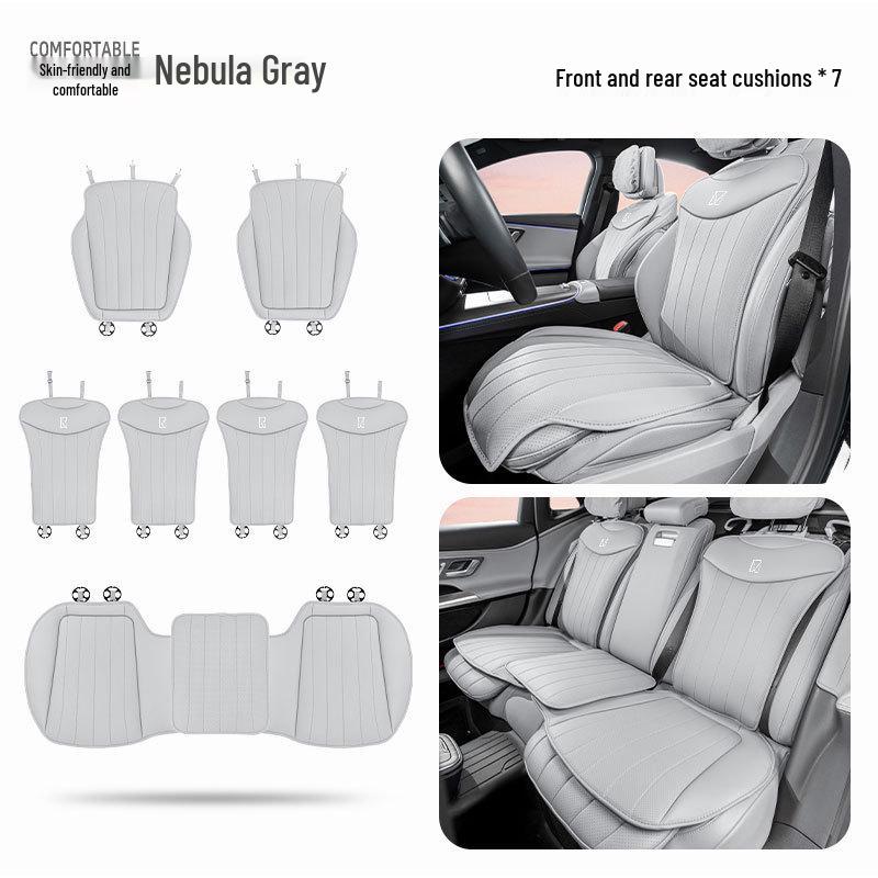 Universal Perforated Nappa Leather Seat Cushion for All Seasons (06/07/11/12 Models)