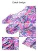 Di Yun Women's Casual Vacation Rayon Print Long Sleeve Dress - 2024 Spring/Summer Collection
