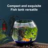 Mini-Aquarium Heizstab Fischbecken Aquarium Heizung Tauchthermostat Heizung 18-34°C Einstellbare Temperatur USB-Aufladung