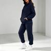 Women's Sweatshirt and Sweatpants Set Long Sleeve Elastic Waist Casual Fall Winter Wear