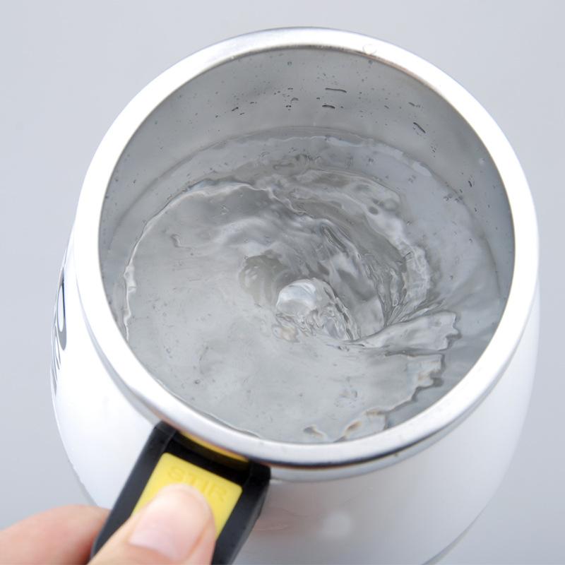 Manufacturer's Direct Selling Automatic Mixing Cup Stainless Steel Automatic Magnetic Mixing Cup With Battery
