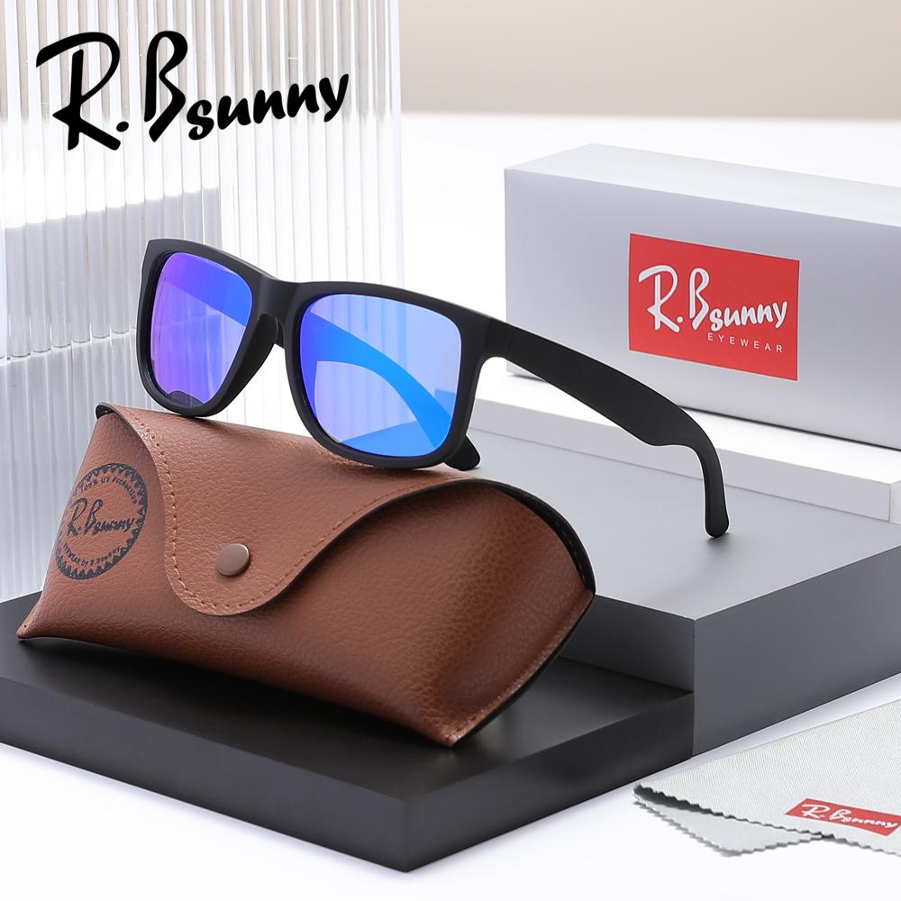 R.Bsunny Luxury Original Polarized Sunglasses Men Women UV400 Anti-Glare Driving Glasses Sports Trendy Classical Eyewear