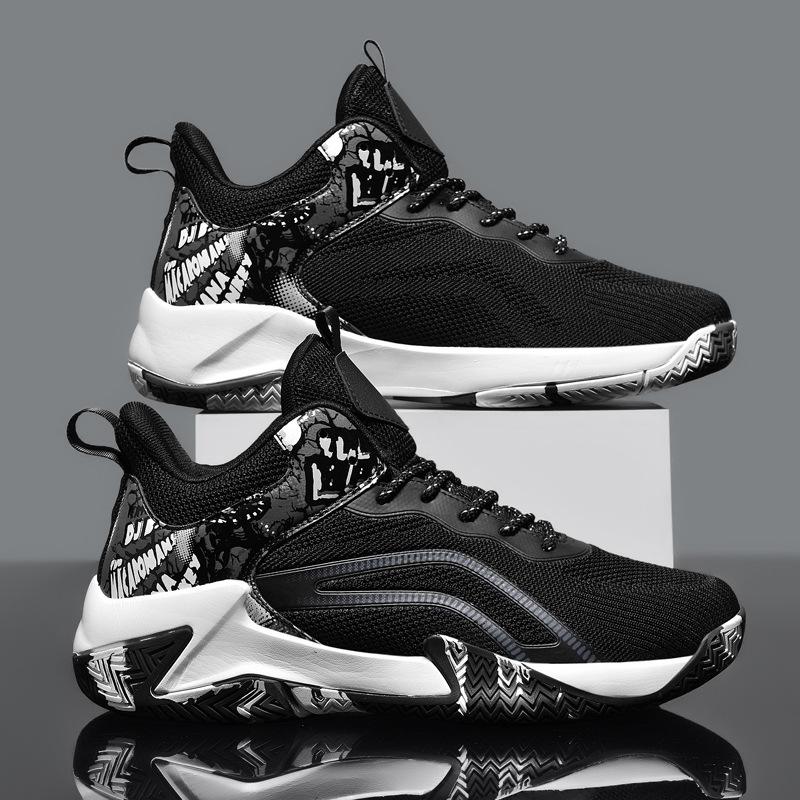 Basketball Shoes Boys Shoes Sports Casual Mesh Running Basketball Shoes