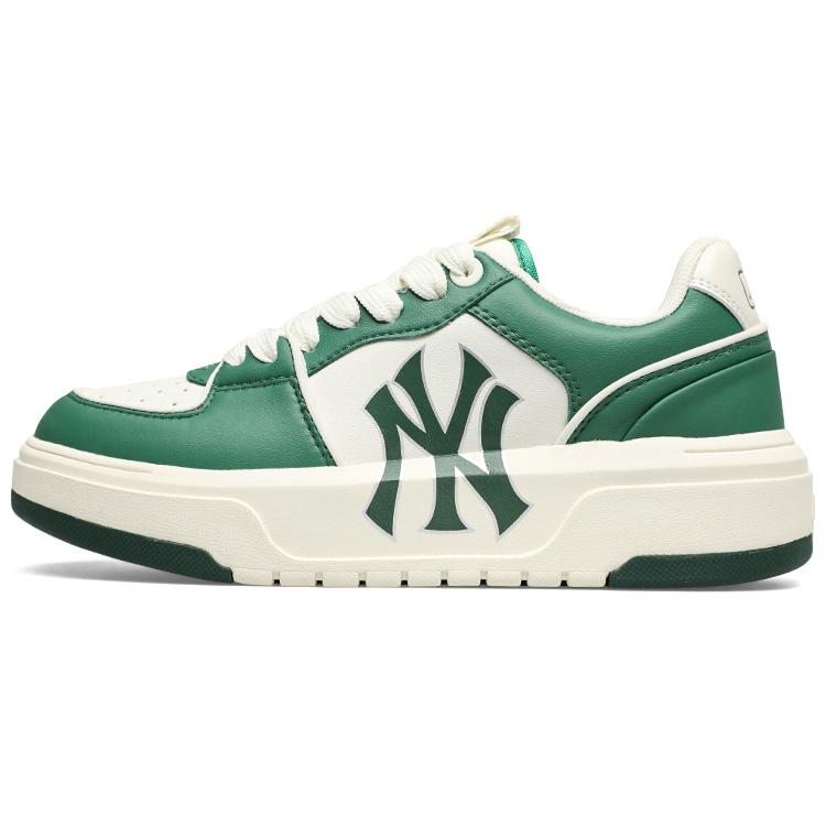 

New MLB Chunky Liner Basic New York Yankees Slip Resistant Breathable Low Top Skateboard Shoes Unisex Green 3ASXCLB3N-50GNS 45