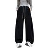 Girls' Patchwork Wide-Leg Sweatpants - 2025 Spring/Autumn Trend for Middle & Big Children