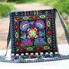 Yunnan Ethnic-Style Hand-Woven Embroidered Crossbody Bag for Women