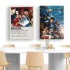 Anime K-Kingdom Poster  Self-adhesive Art Waterproof Paper Sticker Coffee House Bar Room Wall Decor