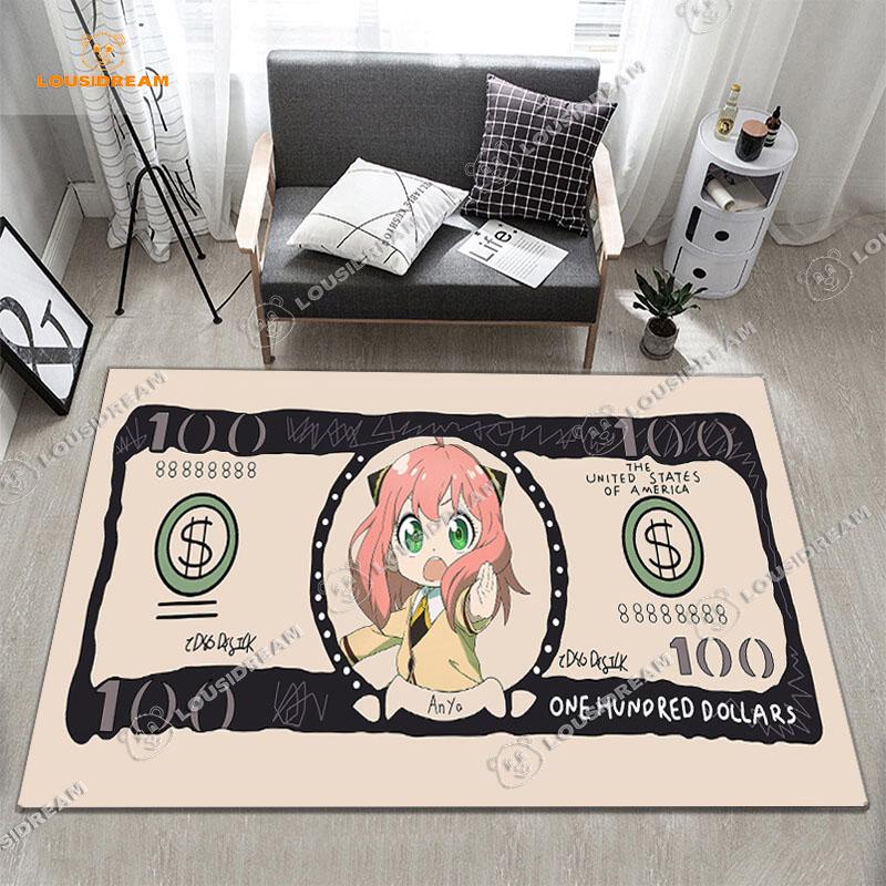

Аниме 3D принт ковер Kawaii милый мультфильм гостиная спальня кухня коврик