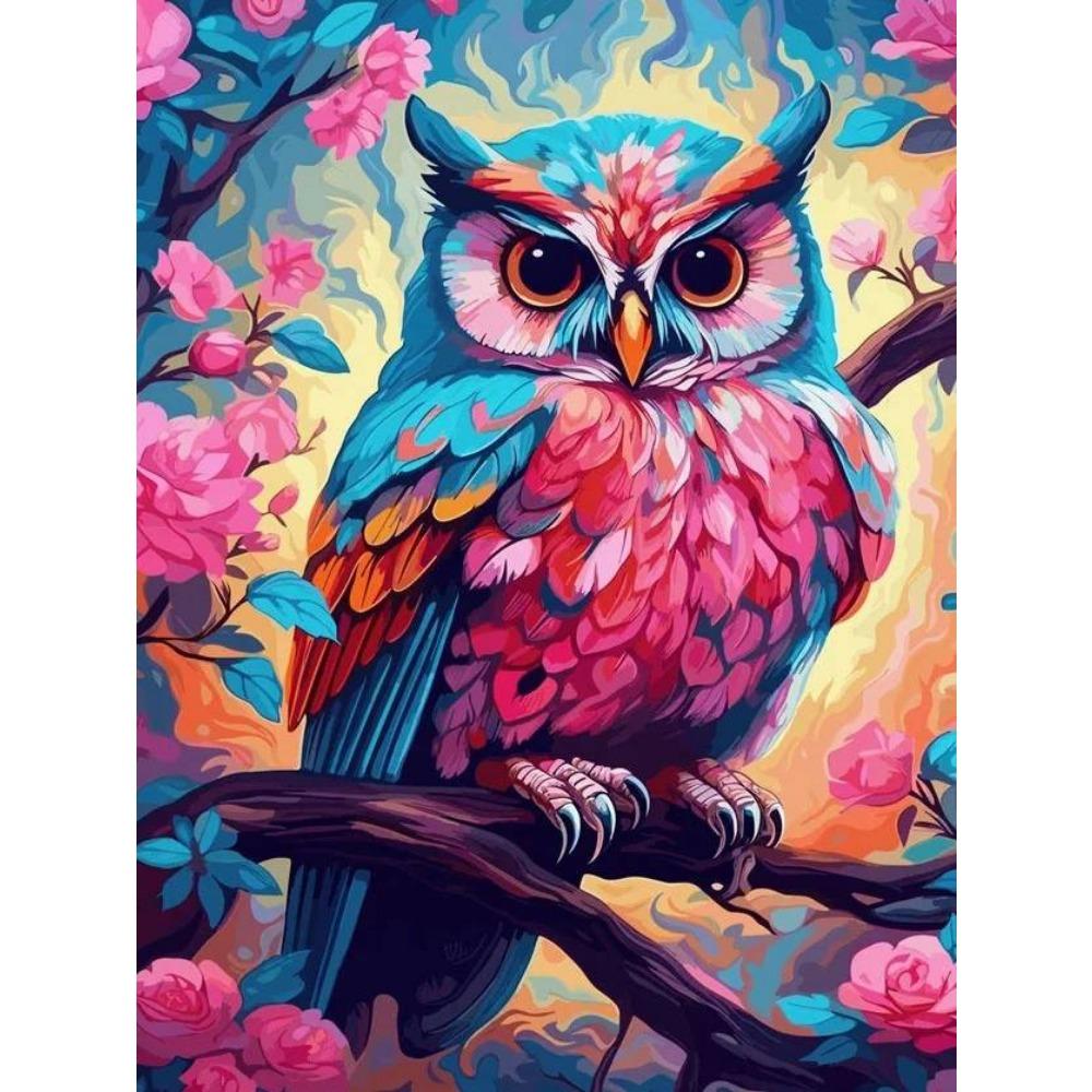 DIY Full Round Diamond Painting Cross Stitch 3D Cute Animal Flower Home Scene Decorative Art Diamond Painting 5d Diamond Art Painting