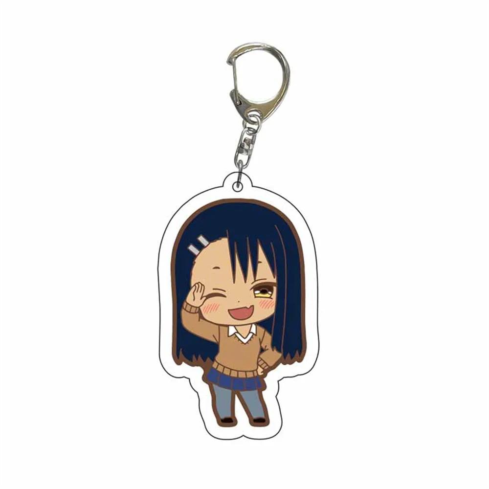 

6CM Charm Anime Nagatoro Hayase Acrylic Stand Model Figure Cosplay Plate Holder Topper Birthday Fans Christmas Gift Acrylic Keyc 6 cm