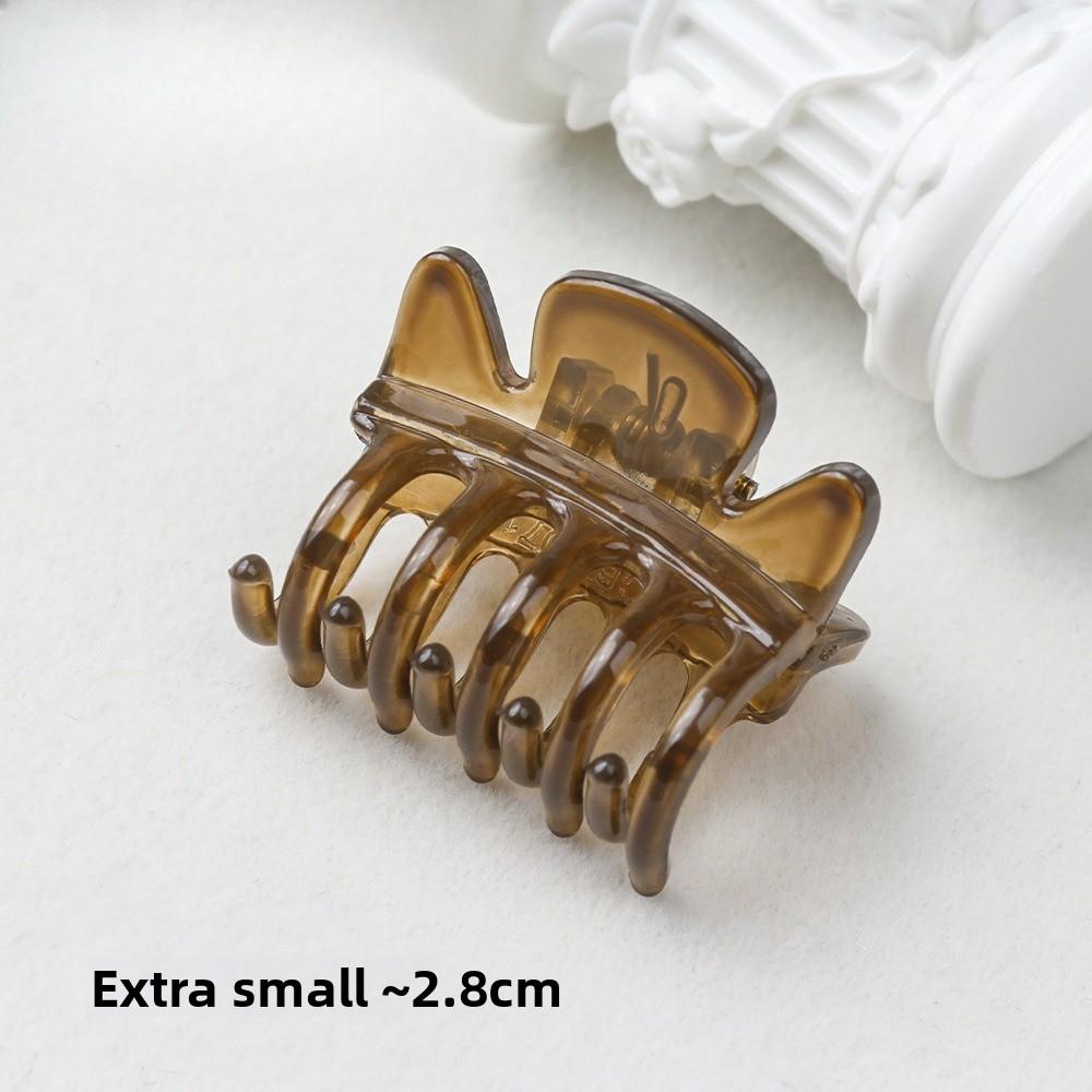 Mini Hair Grab Trend High Ponytail Grab Clip Braided Hair Side Clip Simple Matte Glossy Top Clip