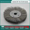 Stainless Steel Wire Brush Wheel for Sanding, Rust Removal, Deburring, Polishing, Grinding 