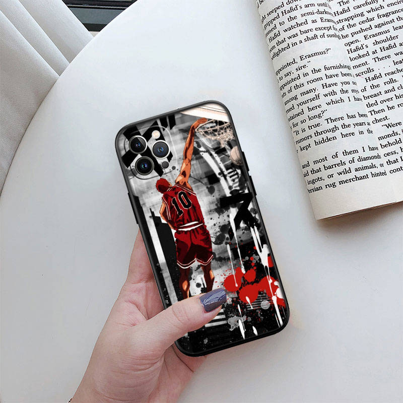 IR23 S-Slam D-Dunk Phone Shell Case for iPhone 7 8 11 12 13 14 15 16 16E XS Pro Max XR X SE