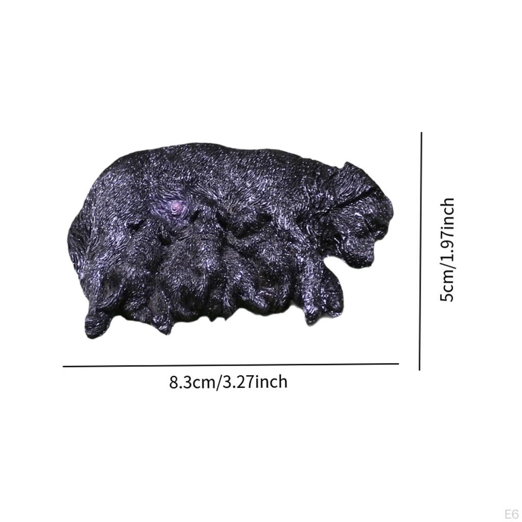 Hundefigur für Bonsai-Basteln, Miniatur-Harzmodell, Geschenkfeiern