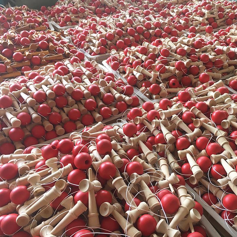 Skill Ball Kendama Toy for Children’s Fitness and Education