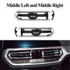 Car Dashboard Middle Air Conditioner AC Vent Outlet Grill Repair Kit Left&Right For BMW 2 3 4 Z4 Series F40 F44 G20 G28 G29 G01
