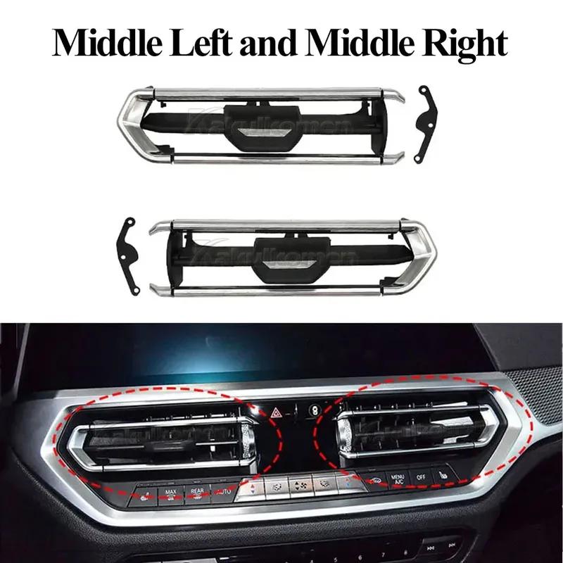 Car Dashboard Middle Air Conditioner AC Vent Outlet Grill Repair Kit Left&Right For BMW 2 3 4 Z4 Series F40 F44 G20 G28 G29 G01