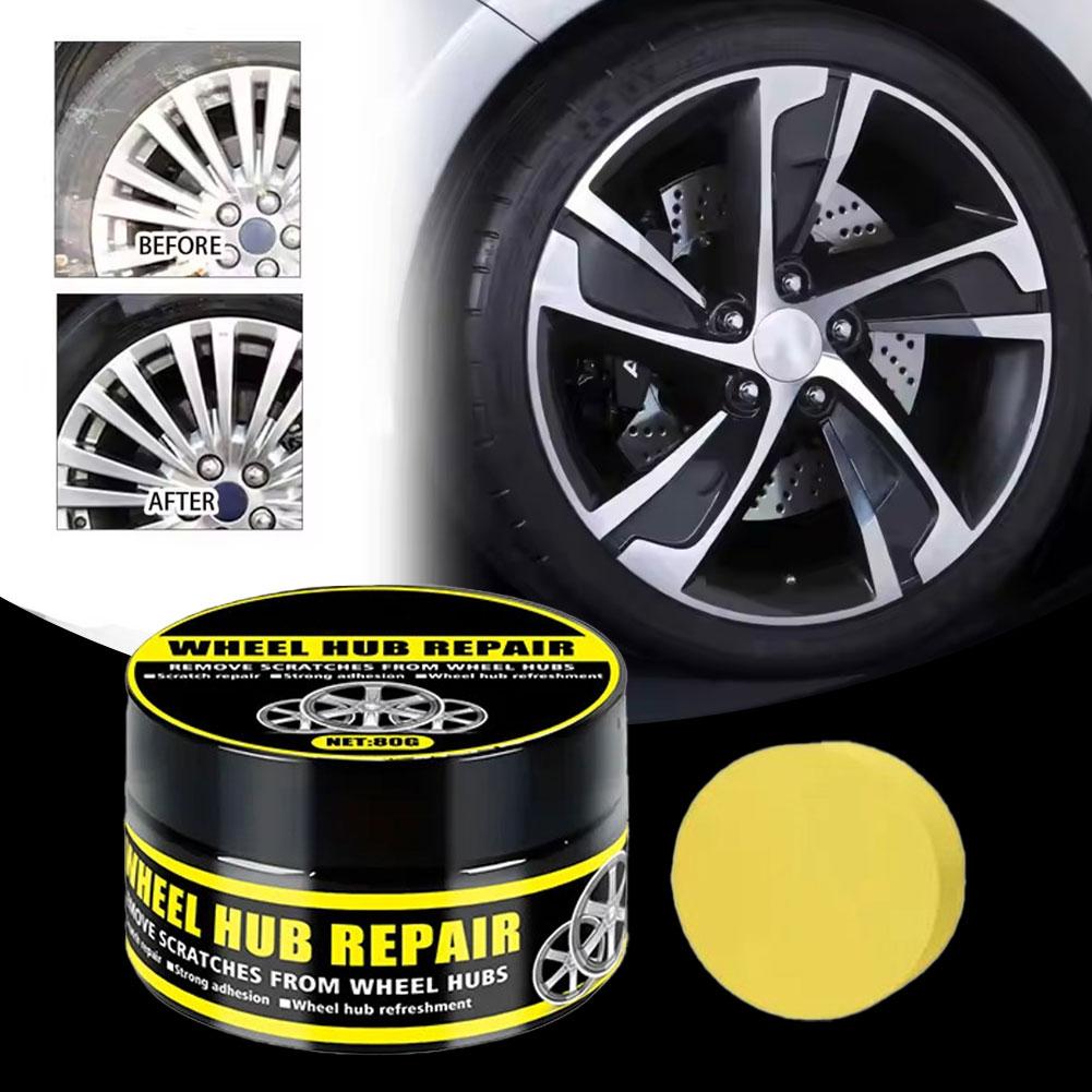 Red Wheel Scratch Repair Paste, Universal Wheel Restoration Alloy Kit,quality Care Cream,oxidation Maintenance Remover,car W9w4