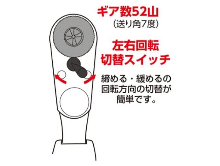 Suekage Tool Slim Ratchet DV x T-type +2 -5.5