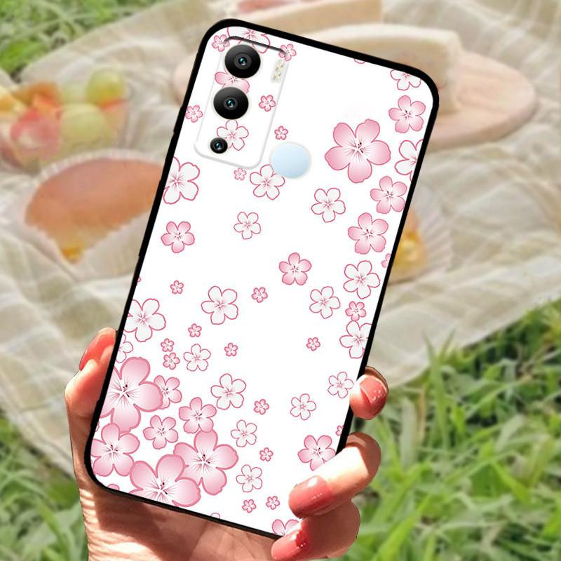 For Infinix Hot 12i Case 12 i X665B Silicone Soft TPU Phone Cover For Infinix Hot 12 Pro X668C Cases Hot12 X6817 Bumper Fundas