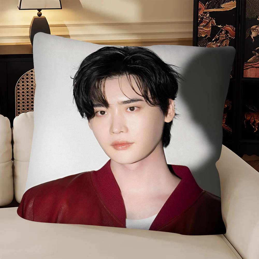 Schauspieler Lee Jong Suk Kissenbezug Mode Quadratischer Kissenbezug Schlafzimmer Sofa Raum Ins Dekoration Freizeit
