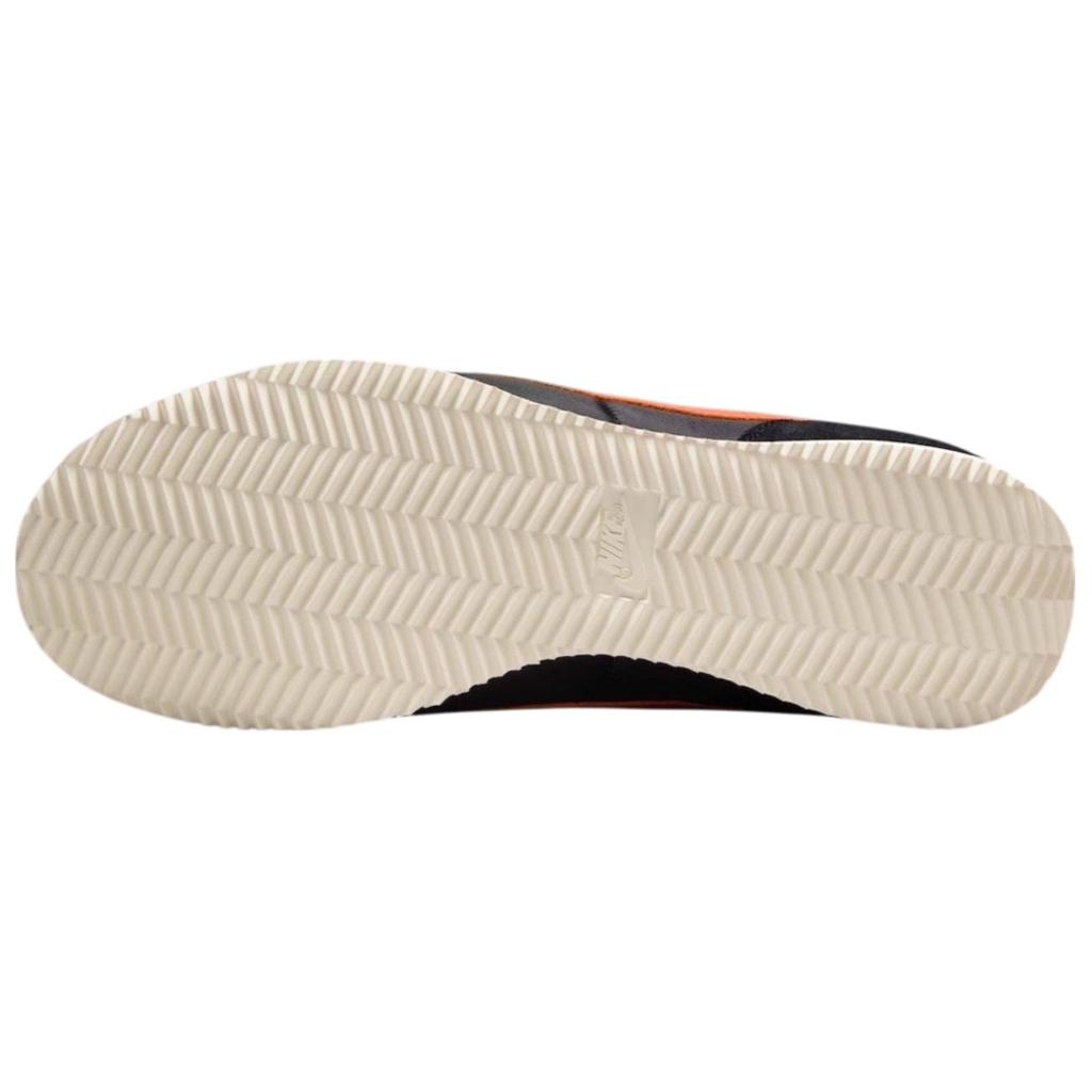 Nike Cortez TXT Black Safety Orange Unisex Sneakers Sail Muslin HF0263-003