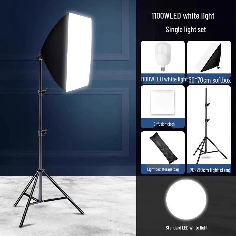 5070 Softbox Lighting Kit for Photography & Video Broadcasting: Indoor Portrait & Clothing Shooting