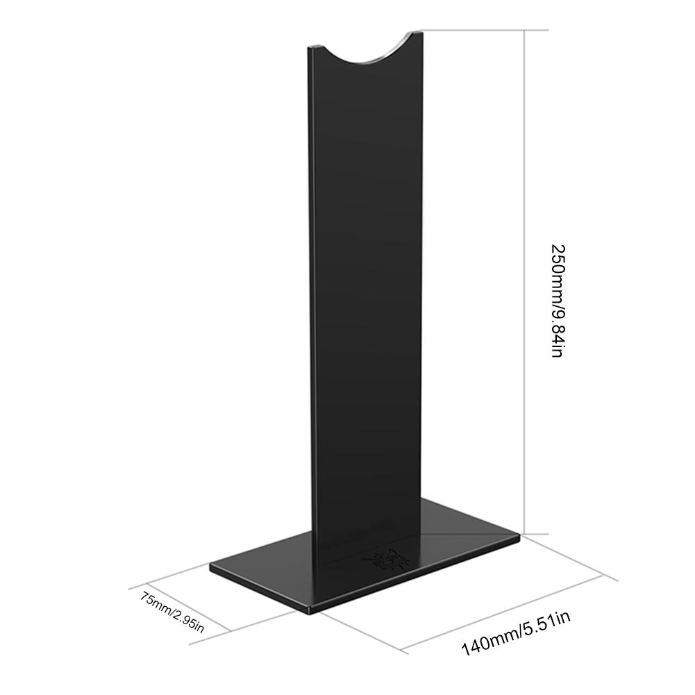 Universal Headphones Stand Holder Aluminuim Headset Holder Non-Slip Stand Holder Rack Support Over Ear PC Headsets Support Rack