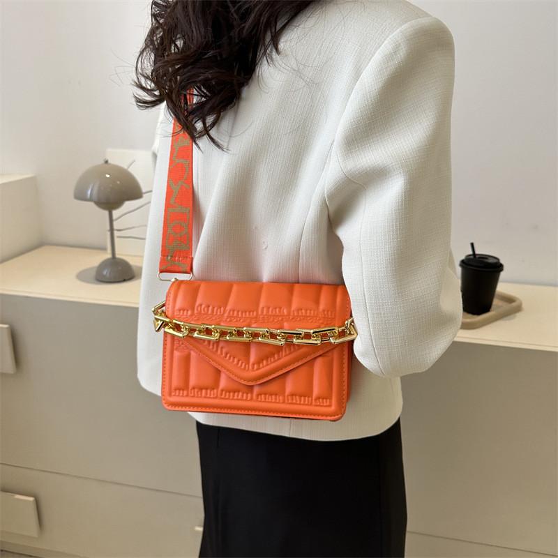 Trendy Minimalist Crossbody Bag For Women Stylish Small Square Pu Leather Bag In Black White Green Blue Yellow Orange Pink Khaki