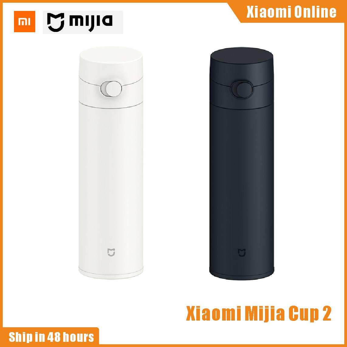 

Кружка Xiaomi Mijia Cup 2, нержавеющая сталь 316L, тонкий вкладыш, долговечная изоляция, большая емкость 480 мл, долговечность