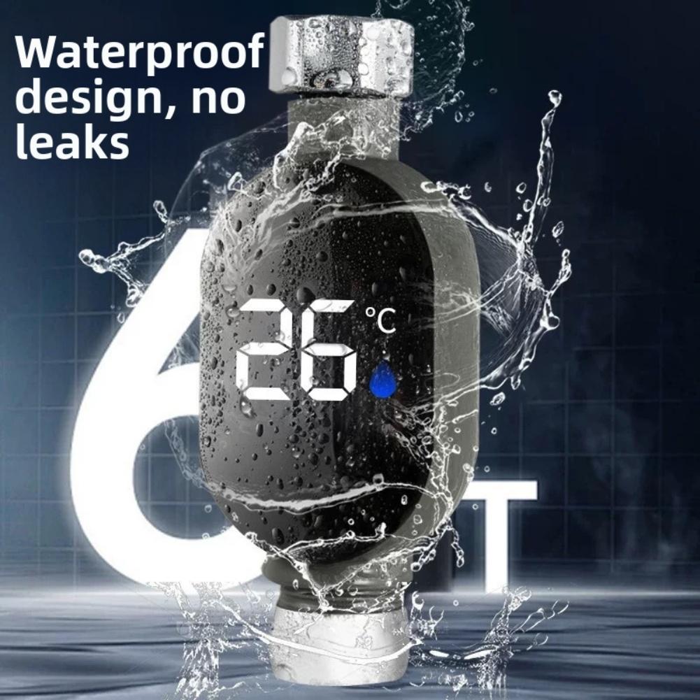 Shower Temp Gauge Water Temp Meter Shower Thermometer Real-time Readings