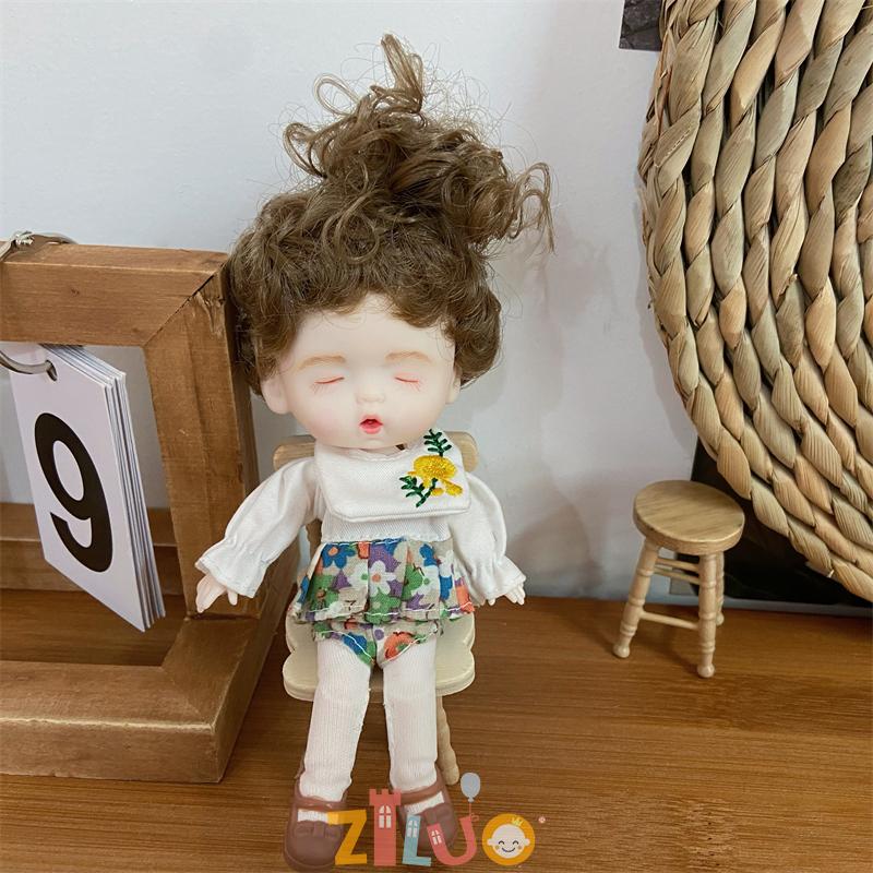 

1/12 кукла Bjd Ob11 12 см Мини-куклы Платье принцессы Милая кукла 20 подвижных суставов Куклы для девочек Дети Munecas Игрушки Подарки BJD игрушка