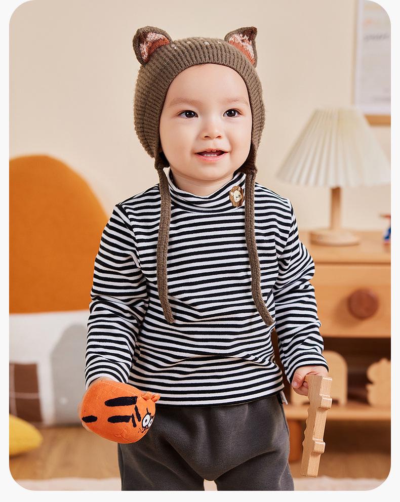 Dudu Home Baby Long-Sleeve Winter T-shirt for Boys & Girls - Children's Base Layer Clothing