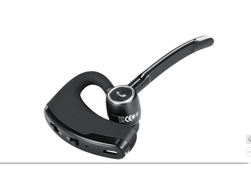 Zestaw słuchawkowy Bluetooth Stereo V8S Business z raportowaniem głosowym, redukcją szumów i wyświetlaczem cyfrowym.